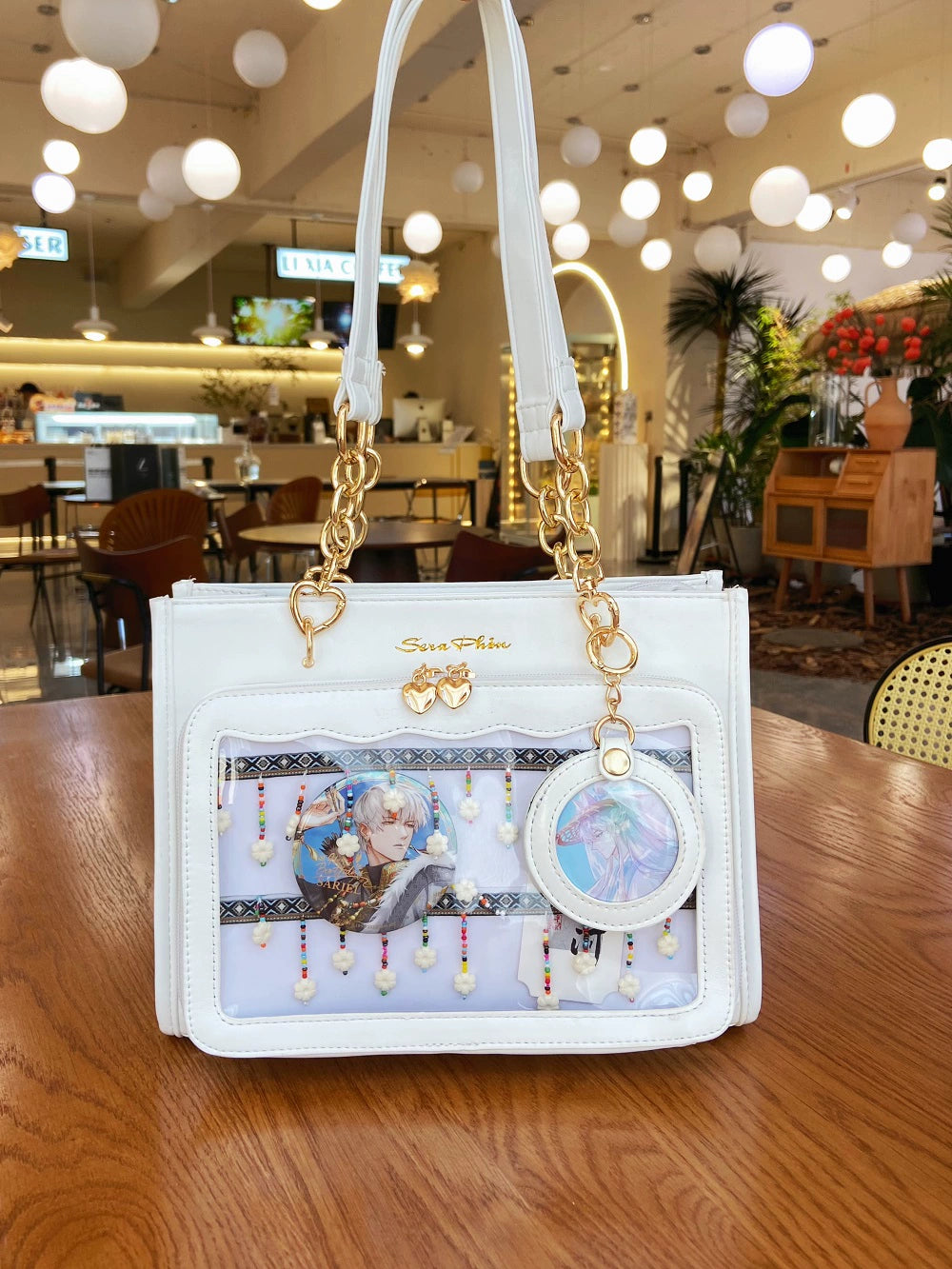 Seraphim's Original Small Square Large-Capacity Japanese Sweet Handheld Diagonal Bag